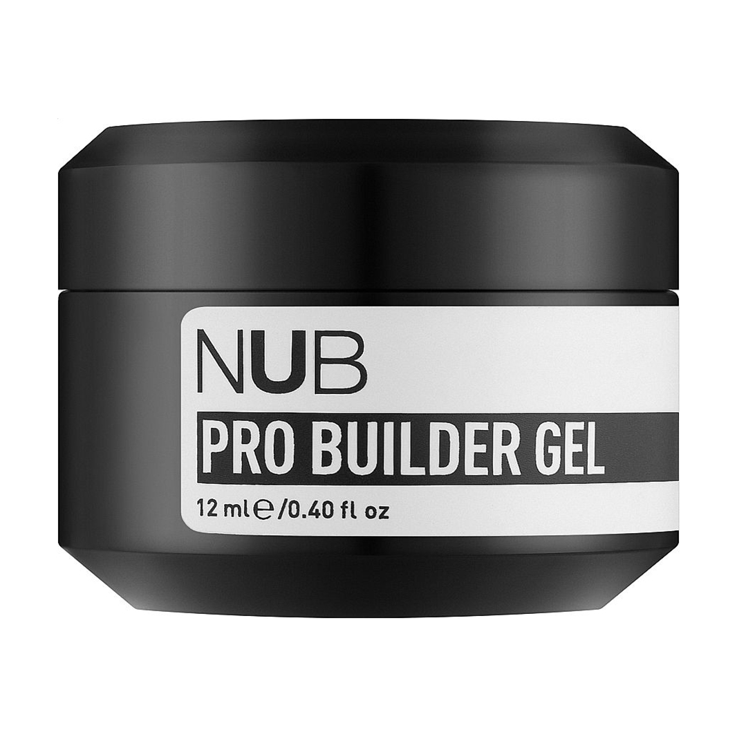 Білдер-гель для укріплення та моделювання нігтів NUB Pro Builder Gel 10 Класичний теплий жовтий, 12 мл